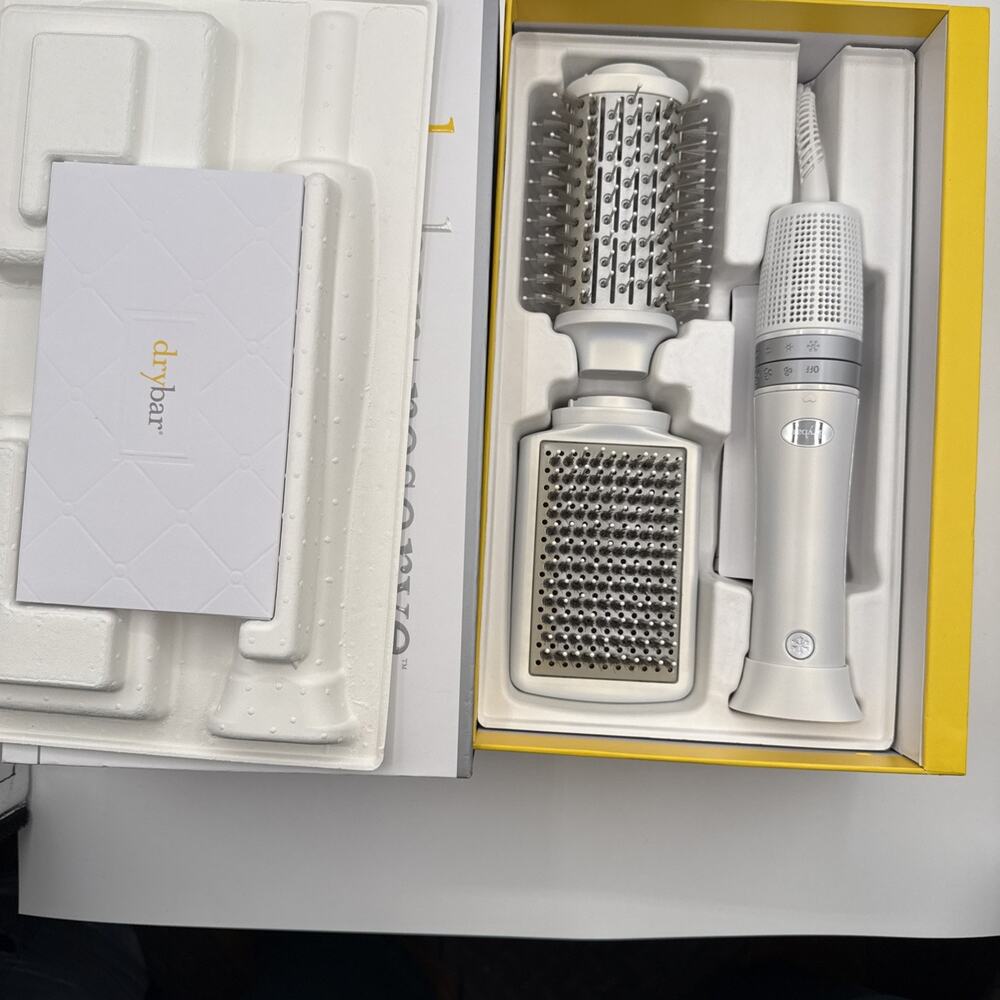 NEW Drybar Reserve 3-in-1 Interchangeable Blow Dryer White Professional - Picture 5 of 7